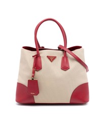 Pre-Loved by Azura Reborn - Pre-Loved Large Canapa and Saffiano Double Satchel