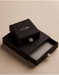 Najo - Apollo Men's 10mm Tiger Eye & Steel Elasticised Bracelet