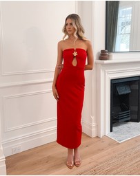 Esther & Co - Yanna Dress - Red