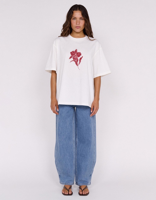 Staple the Label - Bloom Oversized Graphic Tee