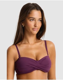 Sea Level Australia - Essentials Edit Twist Bandeau Bra