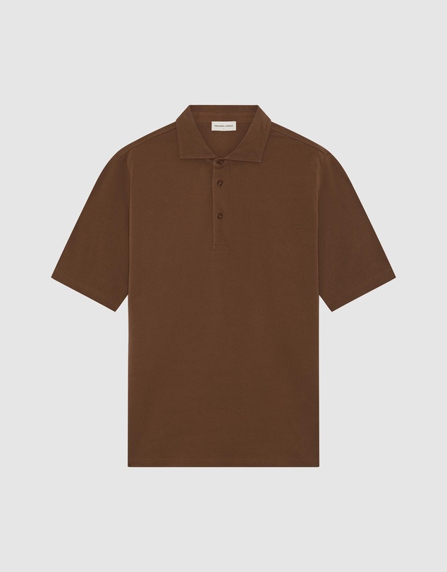 Frescobol Carioca - Luca Cotton Piquet SS Button Up Polo