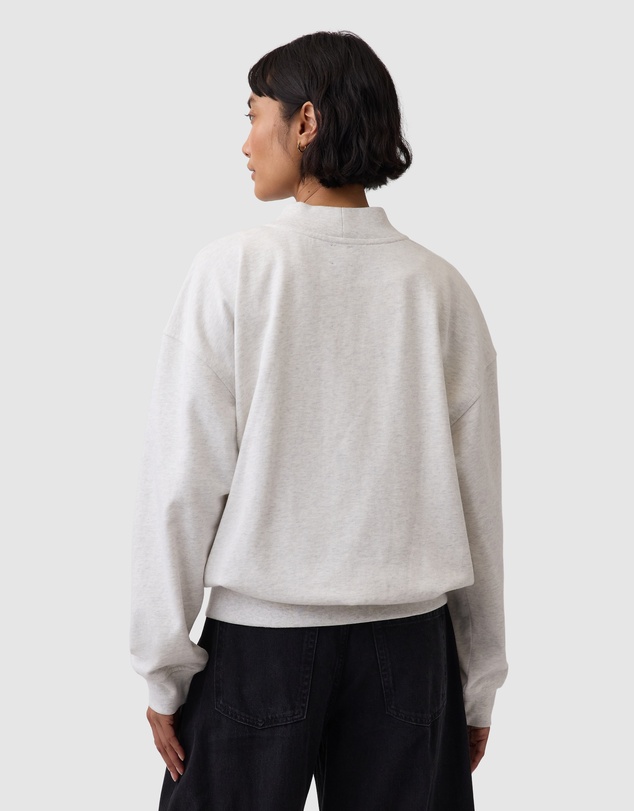 GAP - Logo Oversized Mockneck Pull Over