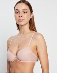 Calvin Klein - Sheer Marquisette Lightly Lined Demi Bra