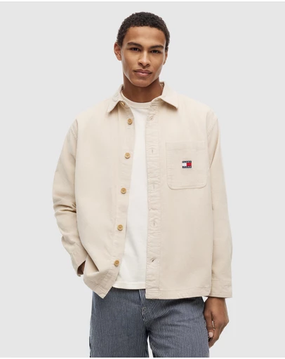 Tommy Jeans - Brick Corduroy Overshirt