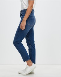 DRICOPER DENIM - Drifter Blur Blue Straight Leg Jeans