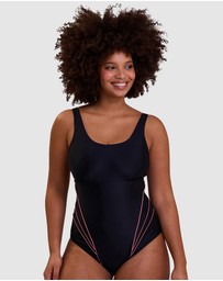 Sans Complexe - Bondi Beach Sporty One-Piece Swimsuit with Bust Support