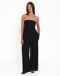 Petal & Pup - Rosemarie Strapless Top - Black