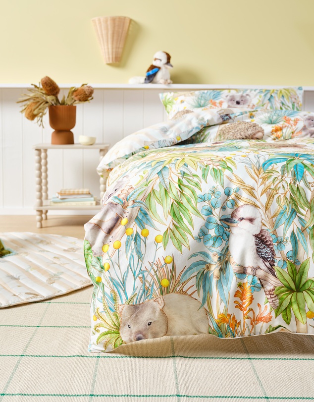 Linen House Kids - Gum Leaf Gully Quilt Cover Set