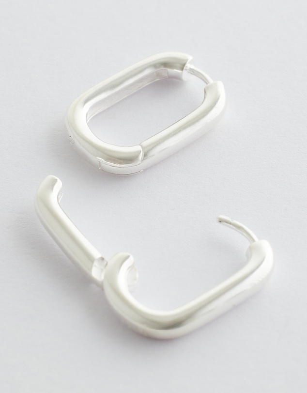 SAINT VALENTINE - Amsterdam Large Hoops - Silver