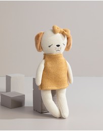 Living Textiles - Knitted Animal Toy - Paula the Puppy