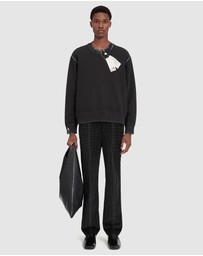MM6 Maison Margiela - Trompe l'oeil Sweatshirt