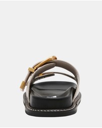 Steve Madden - Arch Bone Leather Sandals