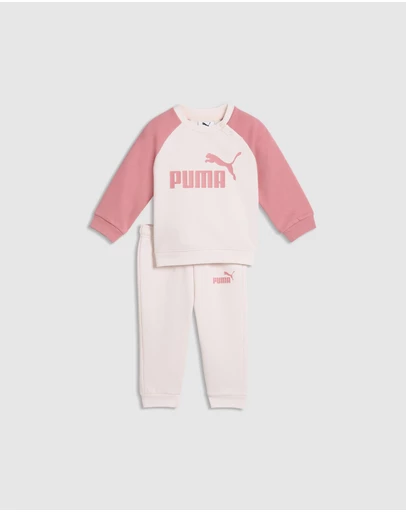 Puma - Minicats Essentials Raglan Crew Set - Babies-Kids
