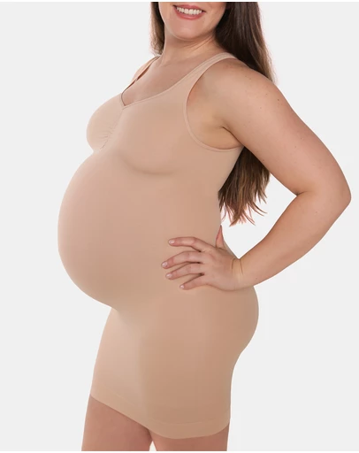 B Free Intimate Apparel - Shaping Maternity V-Tank Slip