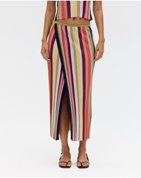 Third Form - Rhythm Knit Wrap Skirt