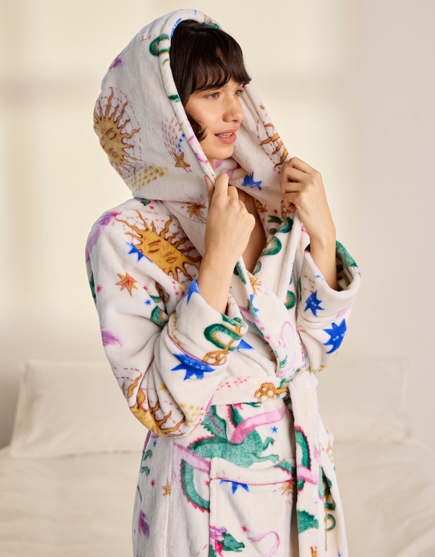 Chelsea Peers - Organic Cotton Dragon Hero Dressing Gown