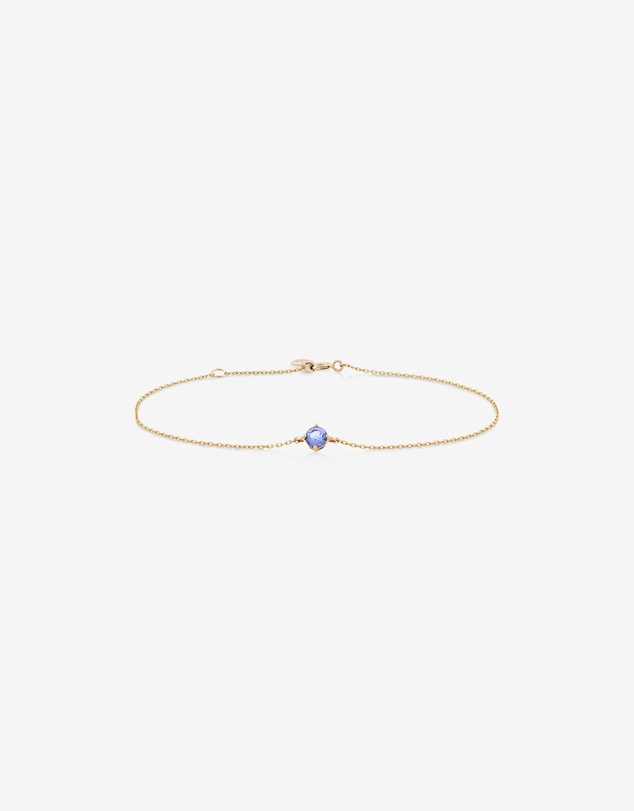 Michael Hill - Bracelet with Tanzanite in 10kt Yellow Gold