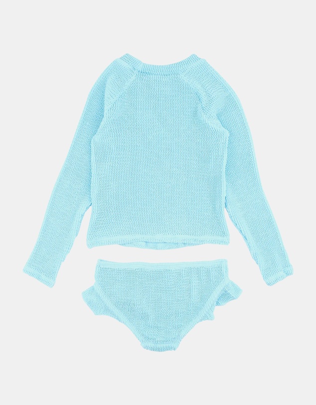 Minihaha - Blue Fizz Crinkle LS Rash Set - Babies-Kids