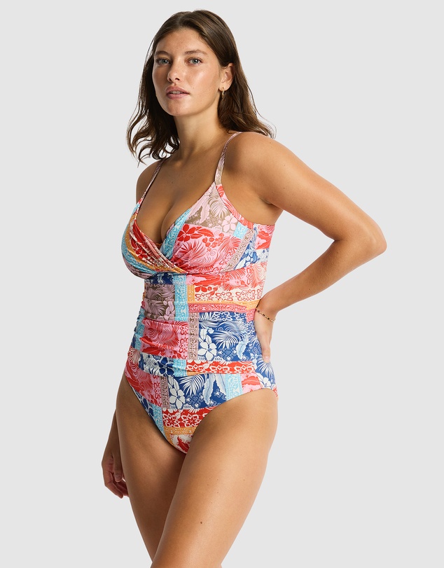 Sea Level Australia - Coco Island Wrap Front DD/E Cup One Piece