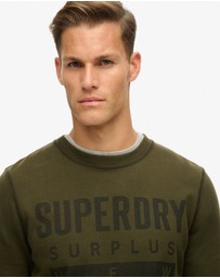 Superdry - Slim Fit Surplus Graphic Crew