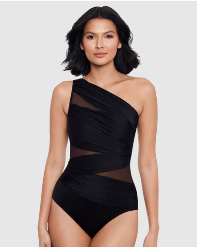 Miraclesuit Swimwear  - Jena One Shoulder Shaping Swimsuit