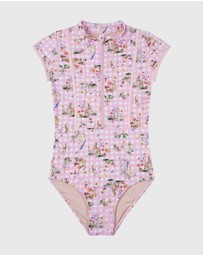 Aqua Blu Kids - Robin Short Sleeve One Piece - Teens