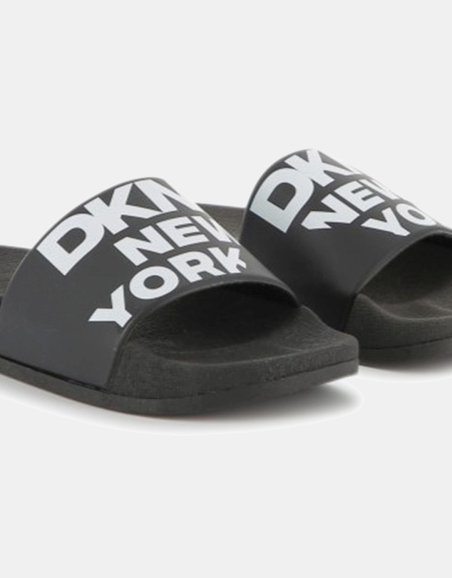 DKNY - Logo Aqua Slides - Kids-Teens