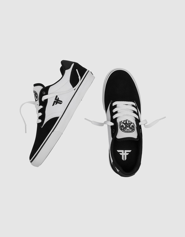 Fallen Footwear - Fallen Footwear Impact Foam The Goat Suede Men Shoes White/Black