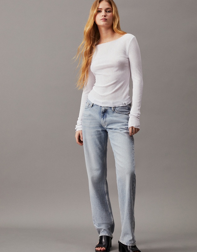 Calvin Klein Jeans - Low Rise Straight Jeans