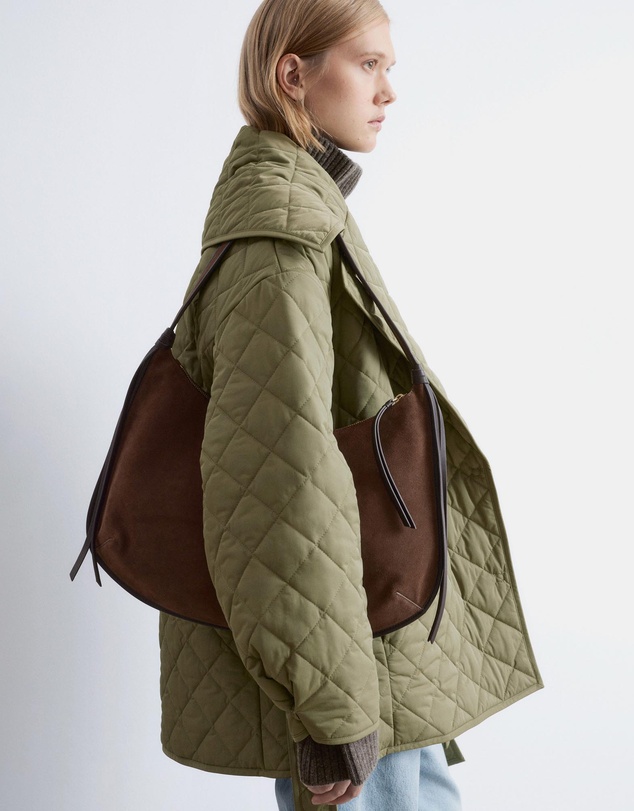 & Other Stories - Fringed Suede Tote Bag