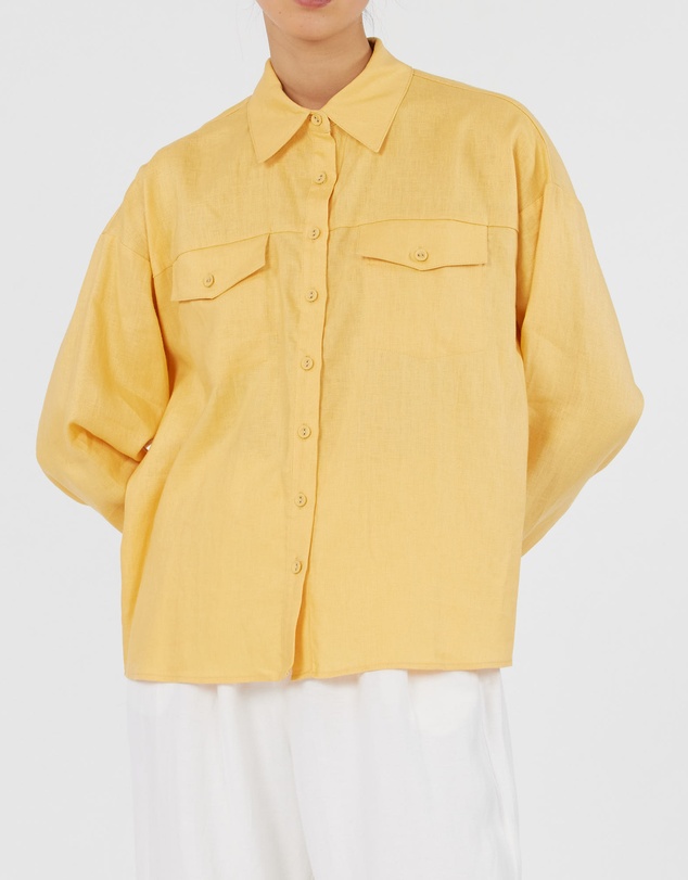 Amelius - Byron Linen Overshirt