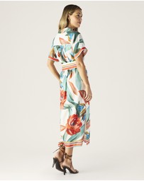 MOS The Label - Fiorina Print Shirt Dress