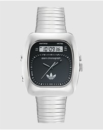 adidas Originals - Retro Wave Three 37mm Stainless Steel Expansion Band Watch