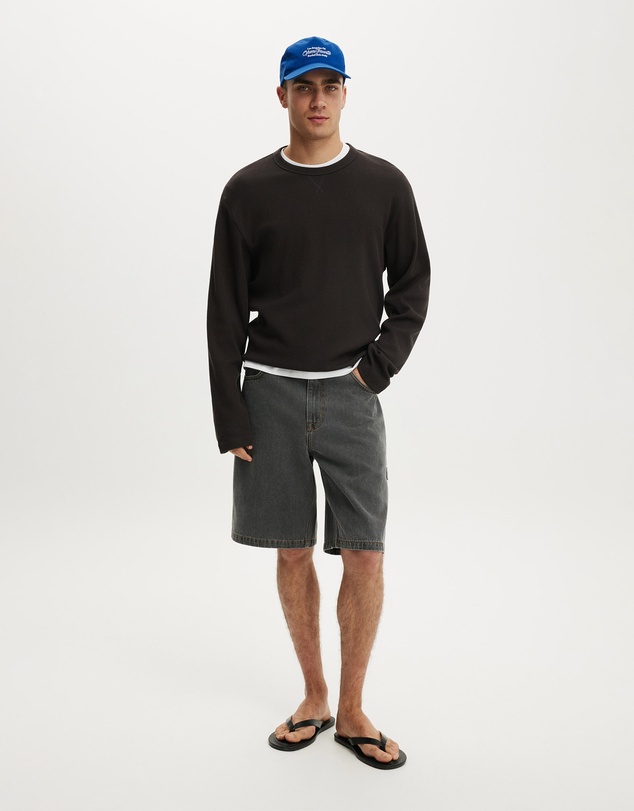 Cotton On - Baggy Denim Short