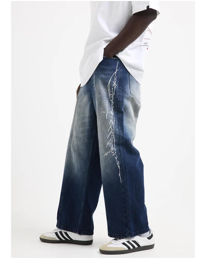 Standard - Cyber Script Denim Jeans