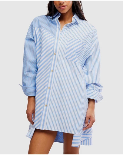 Free People - Oxford Club Mini Dress