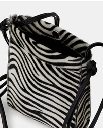 ARKET - Zebra-Print Leather Crossbody