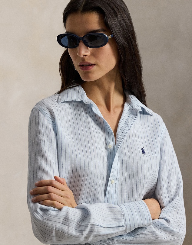 Polo Ralph Lauren - Classic Fit Striped Linen Shirt