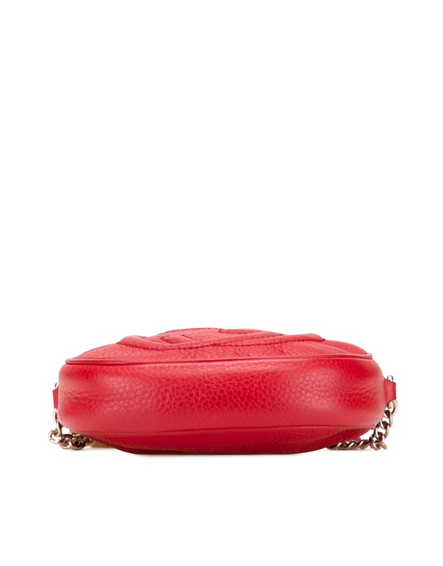 Pre-Loved by Azura Reborn - Pre-Loved Mini Pebbled Calfskin Soho Chain Crossbody