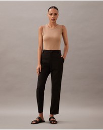 Calvin Klein - Fitted Ribbed Tank Top