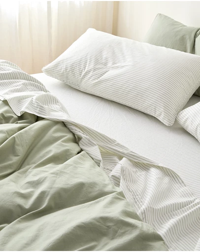 Sheet Society - Leo Washed Cotton Pillowcases