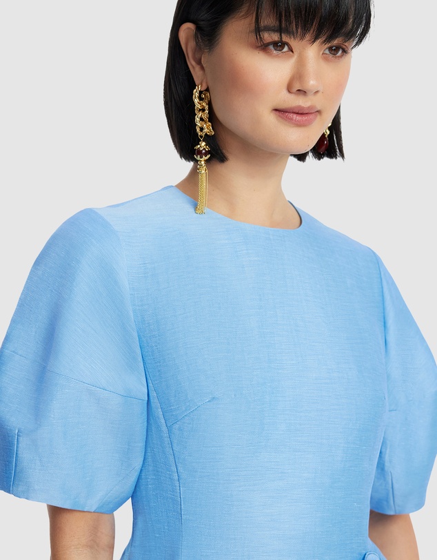 LEO LIN - Simona Applique Mini Dress
