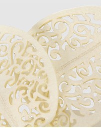 Max Alexander - Laser-Cut Leaf Fascinator