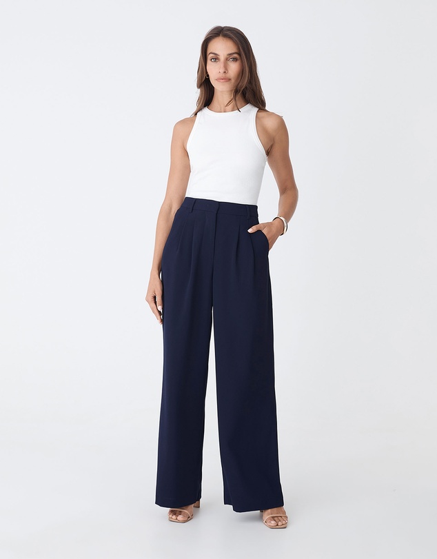Forcast - Rumy Wide Leg Tailored Pants