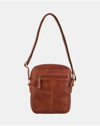 Pierre Cardin - Pierre Cardin Men's Leather Crossbody Bag