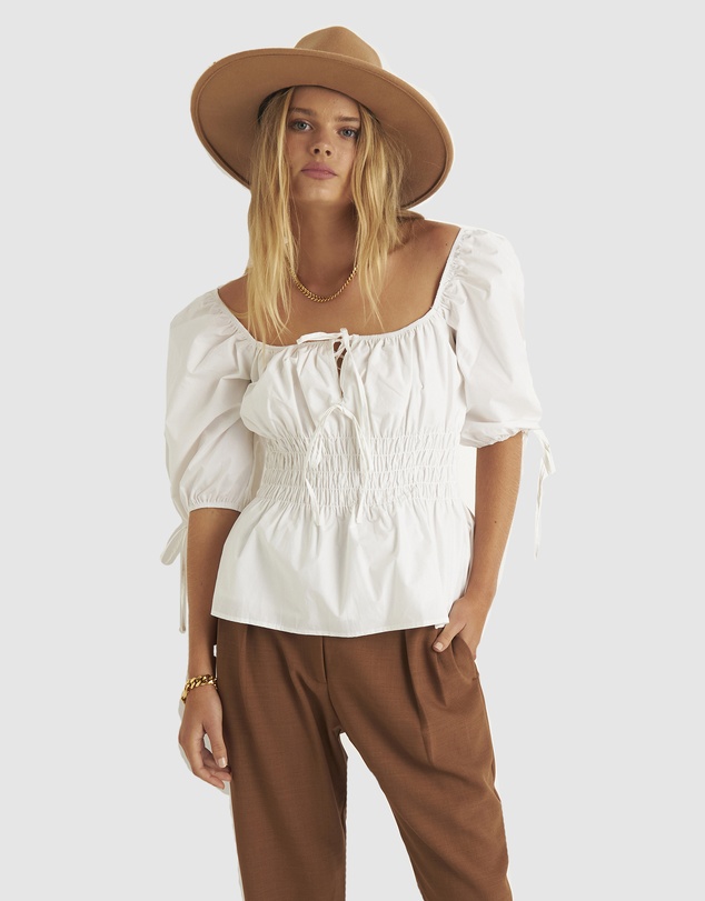 Zerafima - Matilda Peasant Top