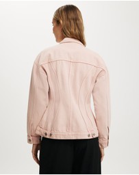 Cotton On - Alva Cinched Denim Jacket