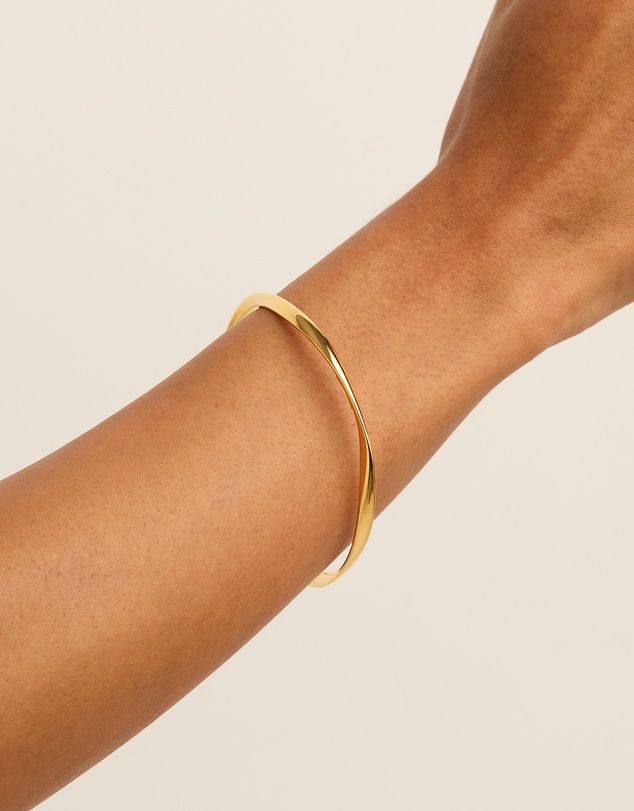 Najo - Garden of Eden Yellow Gold Bangle (65mm)