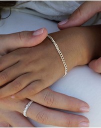 SAINT VALENTINE - MUM Chain Bracelet - Silver